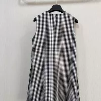 Cheap Christian Dior Dresses Sleeveless For Women #1370645 Replica Wholesale [$115.00 USD] [ITEM#1370645] on Replica Christian Dior Dresses