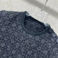 Cheap Christian Dior Dresses Short Sleeved For Women #1370647 Replica Wholesale [$135.00 USD] [ITEM#1370647] on Replica Christian Dior Dresses