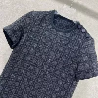 Cheap Christian Dior Dresses Short Sleeved For Women #1370647 Replica Wholesale [$135.00 USD] [ITEM#1370647] on Replica Christian Dior Dresses
