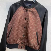 Cheap Louis Vuitton LV Jackets Long Sleeved For Women #1370664 Replica Wholesale [$76.00 USD] [ITEM#1370664] on Replica Louis Vuitton LV Jackets