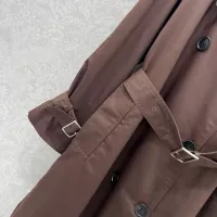 Cheap Burberry Trench Coat Long Sleeved For Women #1370673 Replica Wholesale [$160.00 USD] [ITEM#1370673] on Replica Burberry Trench Coat