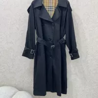 Cheap Burberry Trench Coat Long Sleeved For Women #1370674 Replica Wholesale [$160.00 USD] [ITEM#1370674] on Replica Burberry Trench Coat