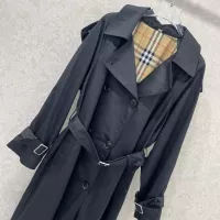 Cheap Burberry Trench Coat Long Sleeved For Women #1370674 Replica Wholesale [$160.00 USD] [ITEM#1370674] on Replica Burberry Trench Coat