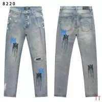Cheap Amiri Jeans For Men #1370740 Replica Wholesale [$56.00 USD] [ITEM#1370740] on Replica Amiri Jeans