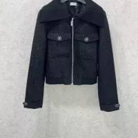 Cheap Chanel Jackets Long Sleeved For Women #1370786 Replica Wholesale [$135.00 USD] [ITEM#1370786] on Replica Chanel Jackets