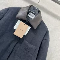 Cheap MIU MIU Coat Long Sleeved For Women #1370798 Replica Wholesale [$125.00 USD] [ITEM#1370798] on Replica MIU MIU Jackets