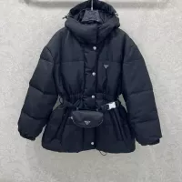 Cheap Prada Down Feather Coat Long Sleeved For Women #1370811 Replica Wholesale [$245.00 USD] [ITEM#1370811] on Replica Prada Down Feather Coat
