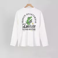 Cheap Lacoste T-Shirts Long Sleeved For Men #1370818 Replica Wholesale [$40.00 USD] [ITEM#1370818] on Replica Lacoste T-Shirts
