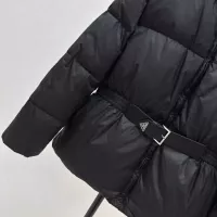 Cheap Prada Down Feather Coat Long Sleeved For Women #1370832 Replica Wholesale [$210.00 USD] [ITEM#1370832] on Replica Prada Down Feather Coat