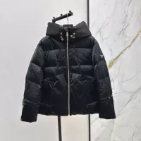 Cheap Prada Down Feather Coat Long Sleeved For Women #1370834 Replica Wholesale [$115.00 USD] [ITEM#1370834] on Replica Prada Down Feather Coat