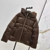 Cheap Prada Down Feather Coat Long Sleeved For Women #1370835 Replica Wholesale [$115.00 USD] [ITEM#1370835] on Replica Prada Down Feather Coat