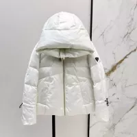 Cheap Prada Down Feather Coat Long Sleeved For Women #1370836 Replica Wholesale [$115.00 USD] [ITEM#1370836] on Replica Prada Down Feather Coat