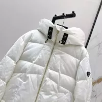 Cheap Prada Down Feather Coat Long Sleeved For Women #1370836 Replica Wholesale [$115.00 USD] [ITEM#1370836] on Replica Prada Down Feather Coat