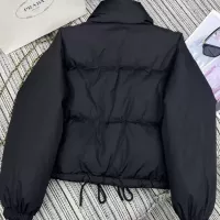 Cheap Prada Down Feather Coat Long Sleeved For Women #1370839 Replica Wholesale [$100.00 USD] [ITEM#1370839] on Replica Prada Down Feather Coat