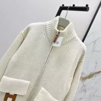 Cheap Hermes Jackets Long Sleeved For Women #1370986 Replica Wholesale [$160.00 USD] [ITEM#1370986] on Replica Hermes Jackets