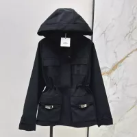 Cheap Hermes Jackets Long Sleeved For Women #1370990 Replica Wholesale [$162.00 USD] [ITEM#1370990] on Replica Hermes Jackets