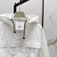 Cheap Hermes Jackets Long Sleeved For Women #1370991 Replica Wholesale [$162.00 USD] [ITEM#1370991] on Replica Hermes Jackets
