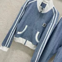 Cheap Chanel Tracksuits Long Sleeved For Women #1370996 Replica Wholesale [$158.00 USD] [ITEM#1370996] on Replica Chanel Tracksuits