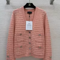 Cheap Chanel Jackets Long Sleeved For Women #1371013 Replica Wholesale [$135.00 USD] [ITEM#1371013] on Replica Chanel Jackets