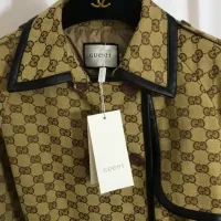 Cheap Gucci Coat Long Sleeved For Women #1371047 Replica Wholesale [$102.00 USD] [ITEM#1371047] on Replica Gucci Coat
