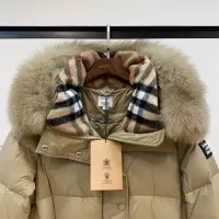 Cheap Burberry Down Feather Coat Long Sleeved For Women #1371060 Replica Wholesale [$280.99 USD] [ITEM#1371060] on Replica Burberry Down Feather Coat