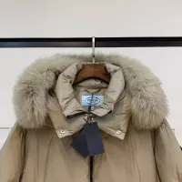 Cheap Prada Down Feather Coat Long Sleeved For Women #1371069 Replica Wholesale [$280.99 USD] [ITEM#1371069] on Replica Prada Down Feather Coat