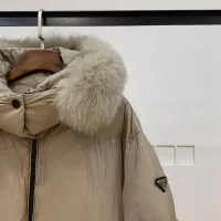 Cheap Prada Down Feather Coat Long Sleeved For Women #1371069 Replica Wholesale [$280.99 USD] [ITEM#1371069] on Replica Prada Down Feather Coat