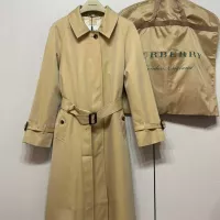Cheap Burberry Trench Coat Long Sleeved For Women #1371109 Replica Wholesale [$192.00 USD] [ITEM#1371109] on Replica Burberry Trench Coat