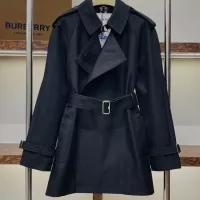 Cheap Burberry Trench Coat Long Sleeved For Women #1371110 Replica Wholesale [$172.00 USD] [ITEM#1371110] on Replica Burberry Trench Coat