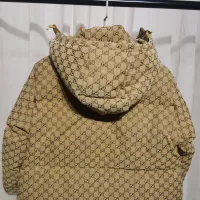Cheap Gucci Down Feather Coat Long Sleeved For Women #1371114 Replica Wholesale [$132.00 USD] [ITEM#1371114] on Replica Gucci Down Feather Coat