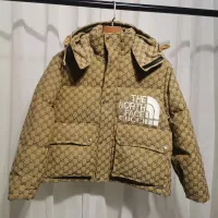 Cheap Gucci Down Feather Coat Long Sleeved For Women #1371114 Replica Wholesale [$132.00 USD] [ITEM#1371114] on Replica Gucci Down Feather Coat