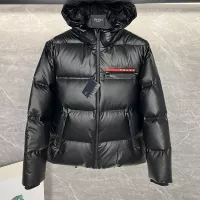 Cheap Prada Down Feather Coat Long Sleeved For Men #1371179 Replica Wholesale [$160.00 USD] [ITEM#1371179] on Replica Prada Down Feather Coat