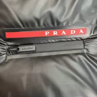 Cheap Prada Down Feather Coat Long Sleeved For Men #1371179 Replica Wholesale [$160.00 USD] [ITEM#1371179] on Replica Prada Down Feather Coat