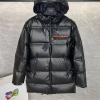 Cheap Prada Down Feather Coat Long Sleeved For Men #1371180 Replica Wholesale [$210.00 USD] [ITEM#1371180] on Replica Prada Down Feather Coat