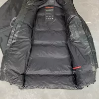 Cheap Prada Down Feather Coat Long Sleeved For Men #1371180 Replica Wholesale [$210.00 USD] [ITEM#1371180] on Replica Prada Down Feather Coat