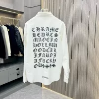 Cheap Chrome Hearts Shirts Long Sleeved For Unisex #1371193 Replica Wholesale [$60.00 USD] [ITEM#1371193] on Replica Chrome Hearts Shirts