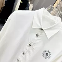 Cheap Chrome Hearts Shirts Long Sleeved For Unisex #1371193 Replica Wholesale [$60.00 USD] [ITEM#1371193] on Replica Chrome Hearts Shirts