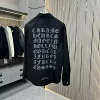 Cheap Chrome Hearts Shirts Long Sleeved For Unisex #1371194 Replica Wholesale [$60.00 USD] [ITEM#1371194] on Replica Chrome Hearts Shirts