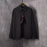 Cheap Yves Saint Laurent YSL Shirts Long Sleeved For Unisex #1371195 Replica Wholesale [$88.00 USD] [ITEM#1371195] on Replica Yves Saint Laurent YSL Shirts