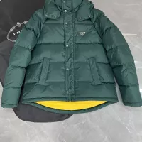 Cheap Prada Down Feather Coat Long Sleeved For Men #1371196 Replica Wholesale [$175.00 USD] [ITEM#1371196] on Replica Prada Down Feather Coat