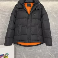Cheap Prada Down Feather Coat Long Sleeved For Men #1371197 Replica Wholesale [$175.00 USD] [ITEM#1371197] on Replica Prada Down Feather Coat