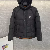 Cheap Prada Down Feather Coat Long Sleeved For Men #1371197 Replica Wholesale [$175.00 USD] [ITEM#1371197] on Replica Prada Down Feather Coat