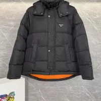 Cheap Prada Down Feather Coat Long Sleeved For Men #1371197 Replica Wholesale [$175.00 USD] [ITEM#1371197] on Replica Prada Down Feather Coat