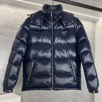 Cheap Prada Down Feather Coat Long Sleeved For Men #1371199 Replica Wholesale [$175.00 USD] [ITEM#1371199] on Replica Prada Down Feather Coat