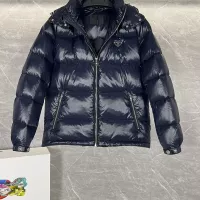 Cheap Prada Down Feather Coat Long Sleeved For Men #1371199 Replica Wholesale [$175.00 USD] [ITEM#1371199] on Replica Prada Down Feather Coat