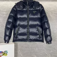 Cheap Prada Down Feather Coat Long Sleeved For Men #1371199 Replica Wholesale [$175.00 USD] [ITEM#1371199] on Replica Prada Down Feather Coat