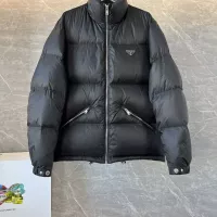 Cheap Prada Down Feather Coat Long Sleeved For Men #1371201 Replica Wholesale [$175.00 USD] [ITEM#1371201] on Replica Prada Down Feather Coat
