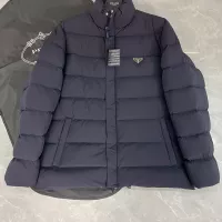 Cheap Prada Down Feather Coat Long Sleeved For Men #1371202 Replica Wholesale [$175.00 USD] [ITEM#1371202] on Replica Prada Down Feather Coat