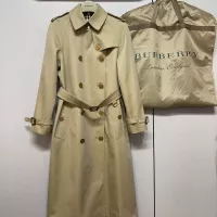 Cheap Burberry Trench Coat Long Sleeved For Women #1371204 Replica Wholesale [$160.00 USD] [ITEM#1371204] on Replica Burberry Trench Coat