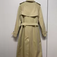 Cheap Burberry Trench Coat Long Sleeved For Women #1371204 Replica Wholesale [$160.00 USD] [ITEM#1371204] on Replica Burberry Trench Coat